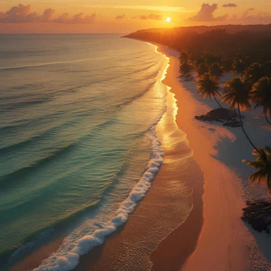 Amber Shoreline Curve