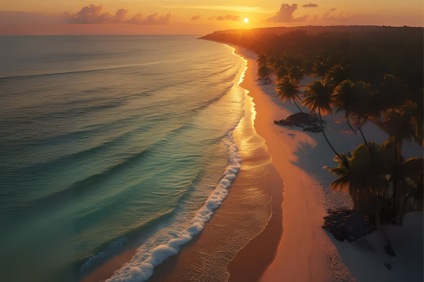 Amber Shoreline Curve